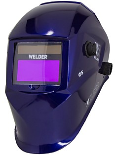 Щиток сварщика WELDER PRO Ф5 УЛЬТРАМАРИН Хамелеон, окно 93х43 мм, внешняя регулировка