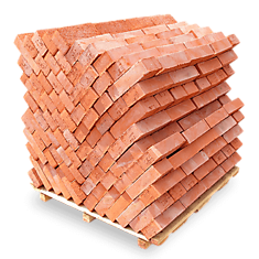 Кирпич керамический М150 (Красный Яр) (УПАКОВКА 360шт)