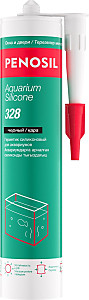Герметик "PENOSIL Aquarium Silicone" 328 для аквариумов силиконовый черный  280мл/12/