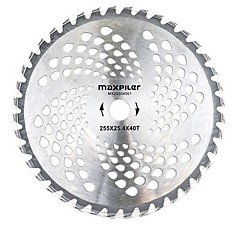 Диск для триммера MAXPILER 255*25,4*40мм 40зуб