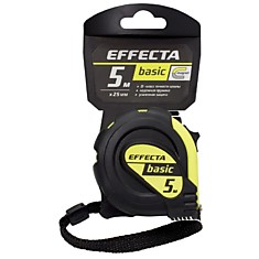 Рулетка 7,5м х 25мм магнитный наконечник "Basic" EFFECTA