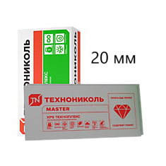 Пенополистирол экструдированный "ТЕХНОПЛЕКС" 1200*600*20мм /20/