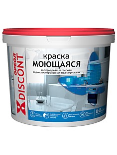 Краска В/Д Ореол "ДИСКОНТ" интер.13,0кг моющ. бел. мат.